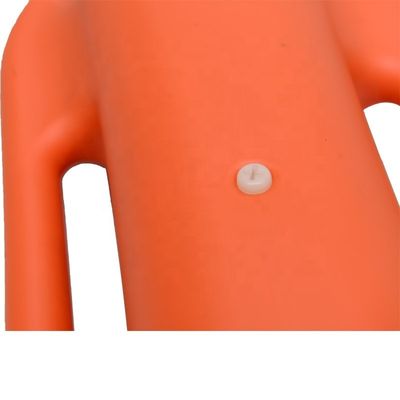 Pomarańczowy aparat ratowniczy z HDPE, niezawodny wózek ratowniczy, pływak ratowniczy
