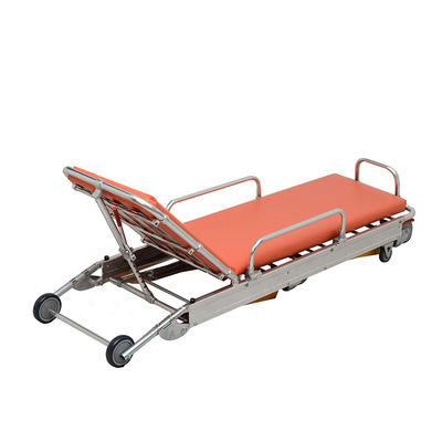 Zamówione Ambulans Składane nosze z kółkami Ambulans Łóżko nosze