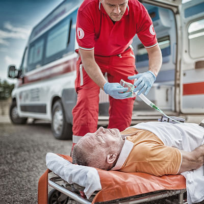Mobilna karetka złożona Ems Gurney OEM Karetka karetkowa