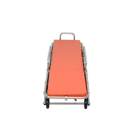 Zamówione Ambulans Składane nosze z kółkami Ambulans Łóżko nosze