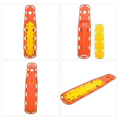 HDPE Składające się Ambulans Stretcher Spine Board dla pomocy medycznej w nagłych wypadkach