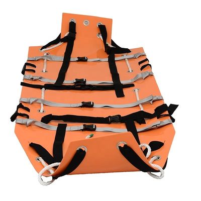 OEM Orange Composite Plastic Roll Up Emergency Rescue Stretcher do wypadków pożarowych