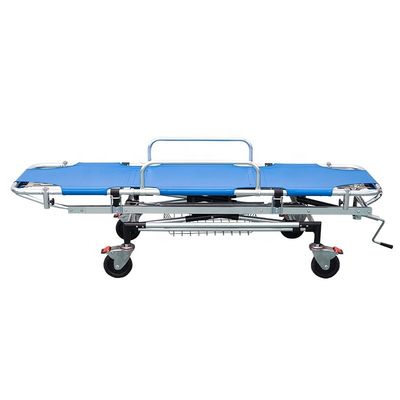 Błękitne aluminium ze stopu awaryjnego Ambulans Łóżko dla pierwszej pomocy