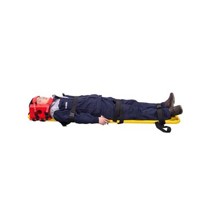 Czerwony Uniwersalny Immobilizer Głowy NBR Spine Board Head Immobilizer